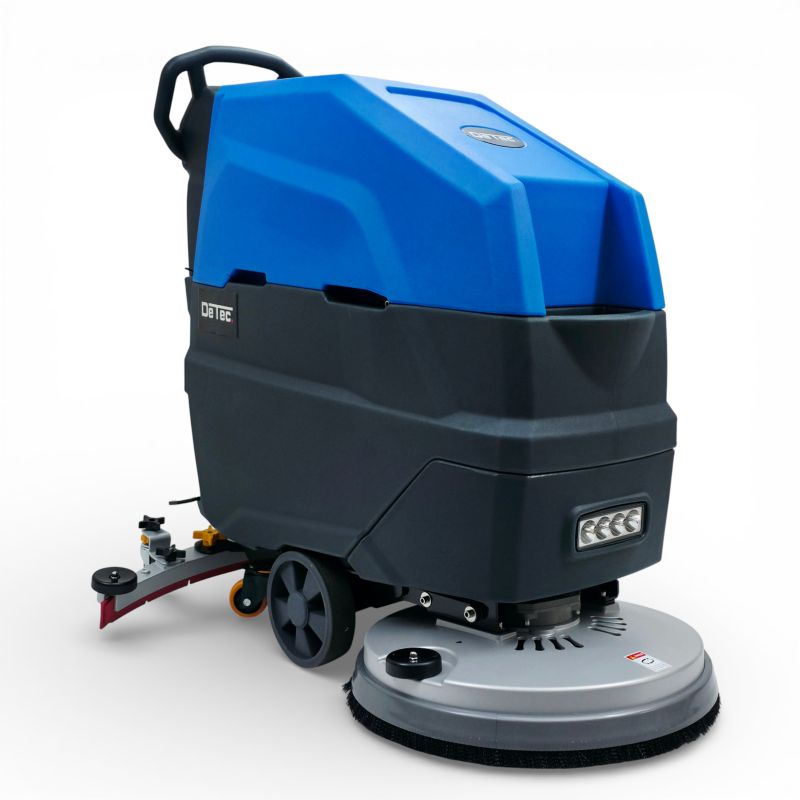 Scheuersaugmaschine Akku Blau Bodenreiniger 24V Putzmaschine mit Lithium Ionen Akku