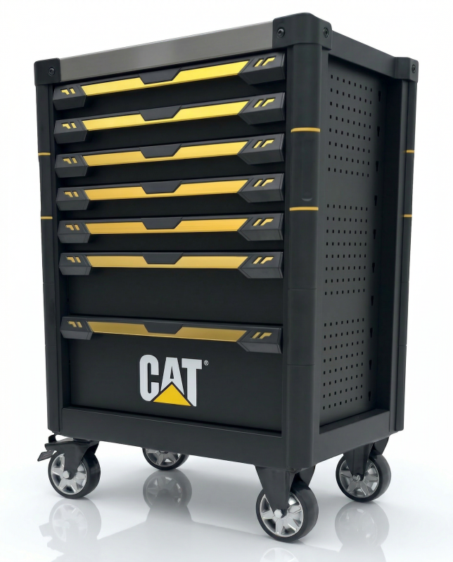 Cat Werkstwagen 7 Schubladen 5 gefült Werkzeugwagen KFZ