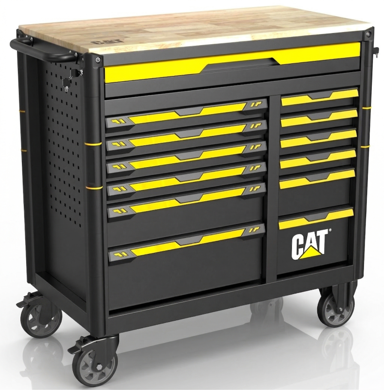 Cat Werkstwagen 13 Schubladen 10 gefült Werkzeugwagen KFZ