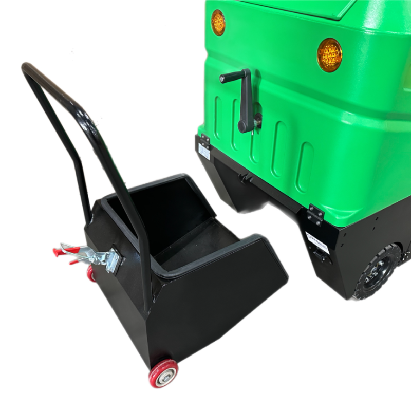 Stahlwerk SW1250-e Sitzkehrmaschine Kehrmaschine