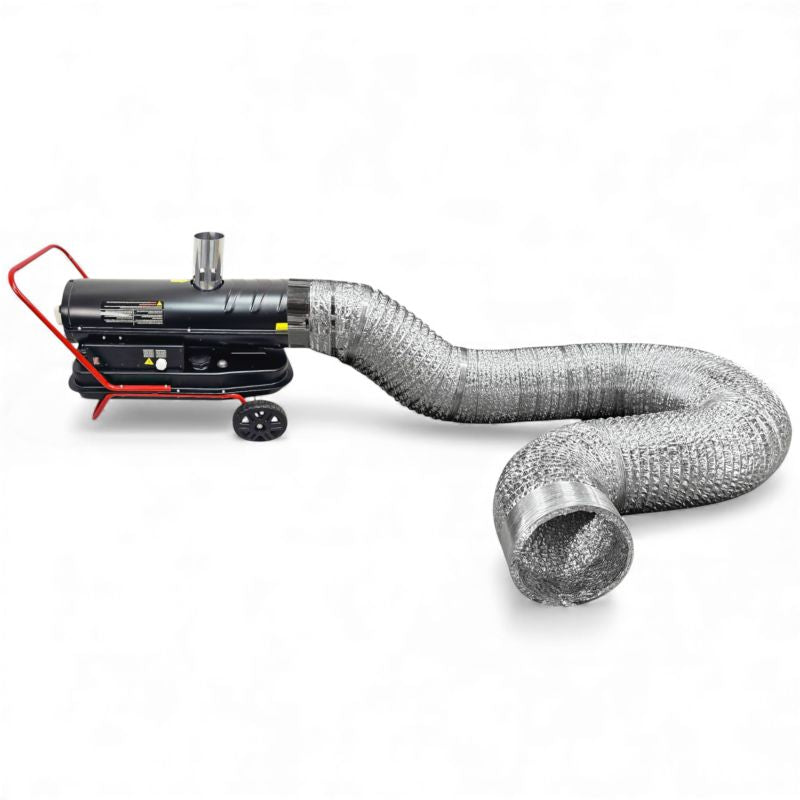 DT-20Di 20Kw Indirekte Dieselheizung Ölheizgebläse inkl. 10 m Lufttransportschlauch