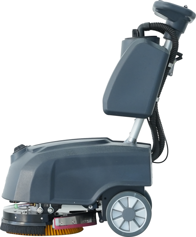 Handgeführte Scheuersaugmaschine 24V 32AH 35cm Reinigungsfläche Hartbodenreinger