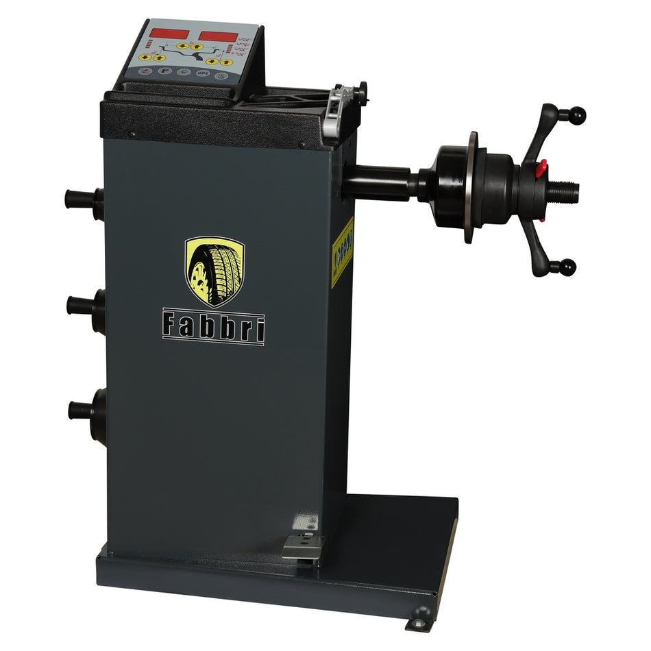 Manuelle Reifenwuchtmaschine VM800 – Kompaktes Wuchgerät für Mobile Werkstätten & Garage – 10"-24"