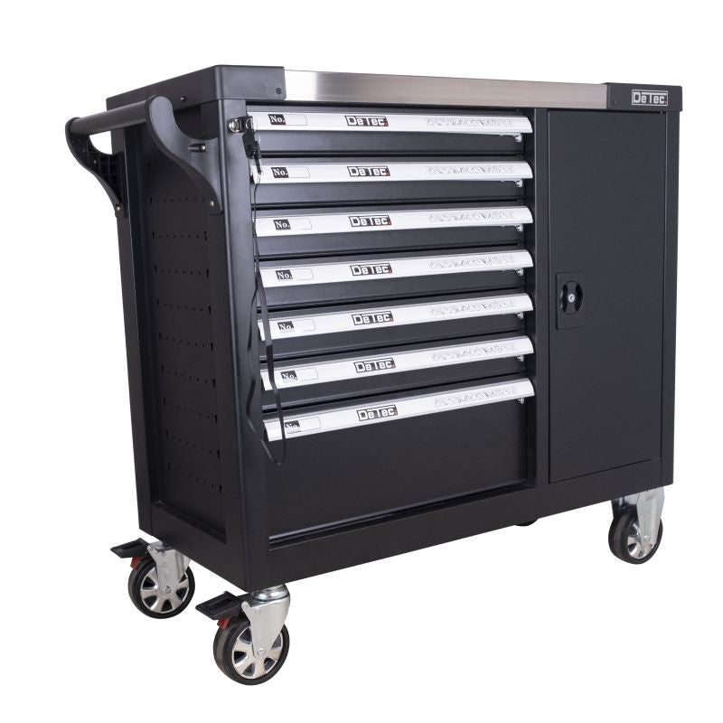 Werkstattwagen 1075 XXL KFZ Mit Aufbewahrungsschrank 7 Schubladen 5 Gefüllt'