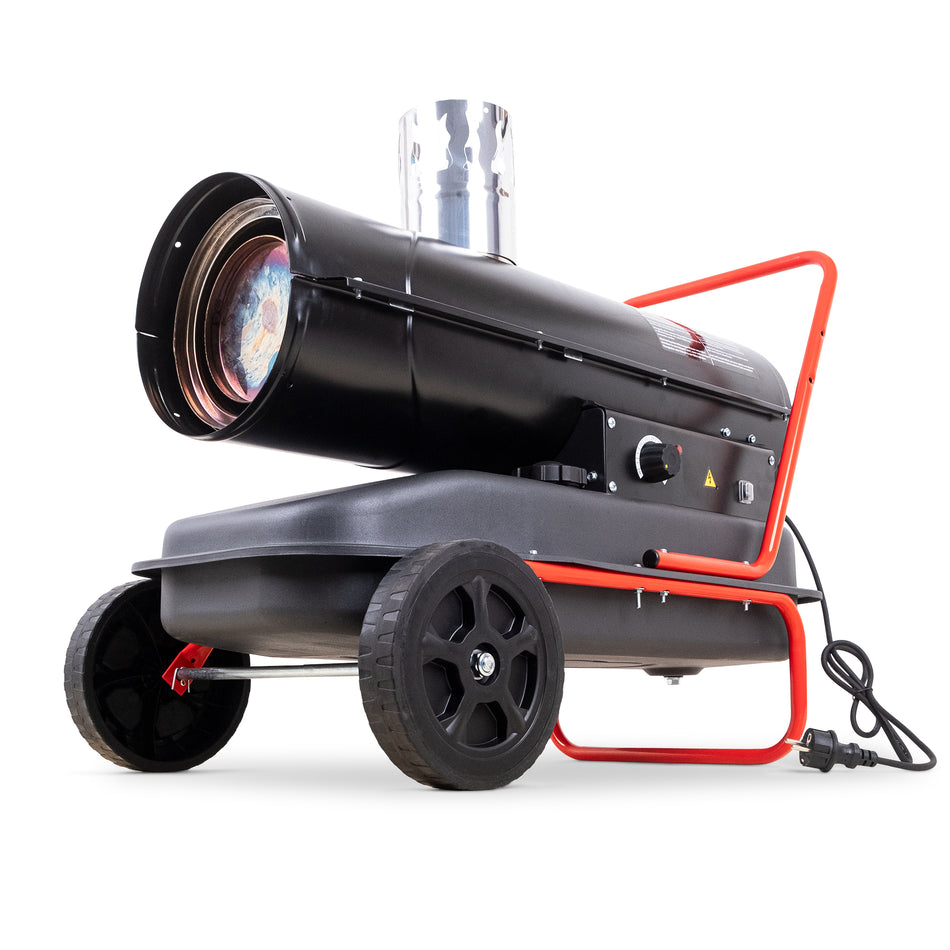 DeTec. DT-20Di indirekte Heizkanone Ölheizgebläse 20000 Watt